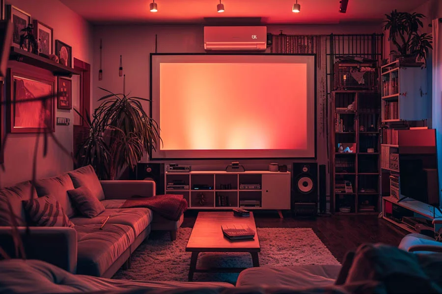 living room projector